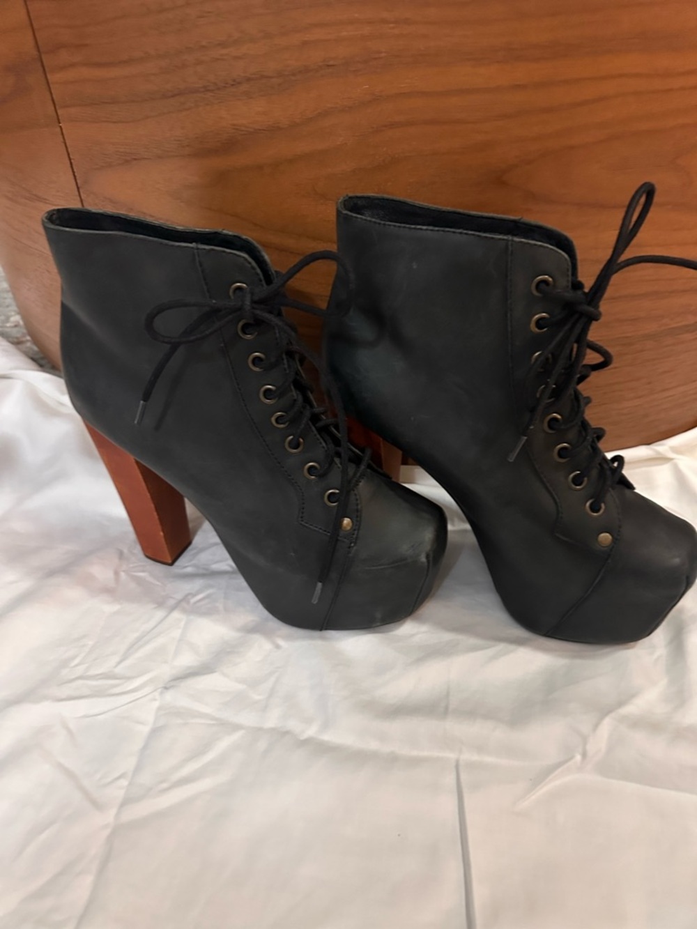 Jeffrey Campbell Black Litas - Picture 6 of 7